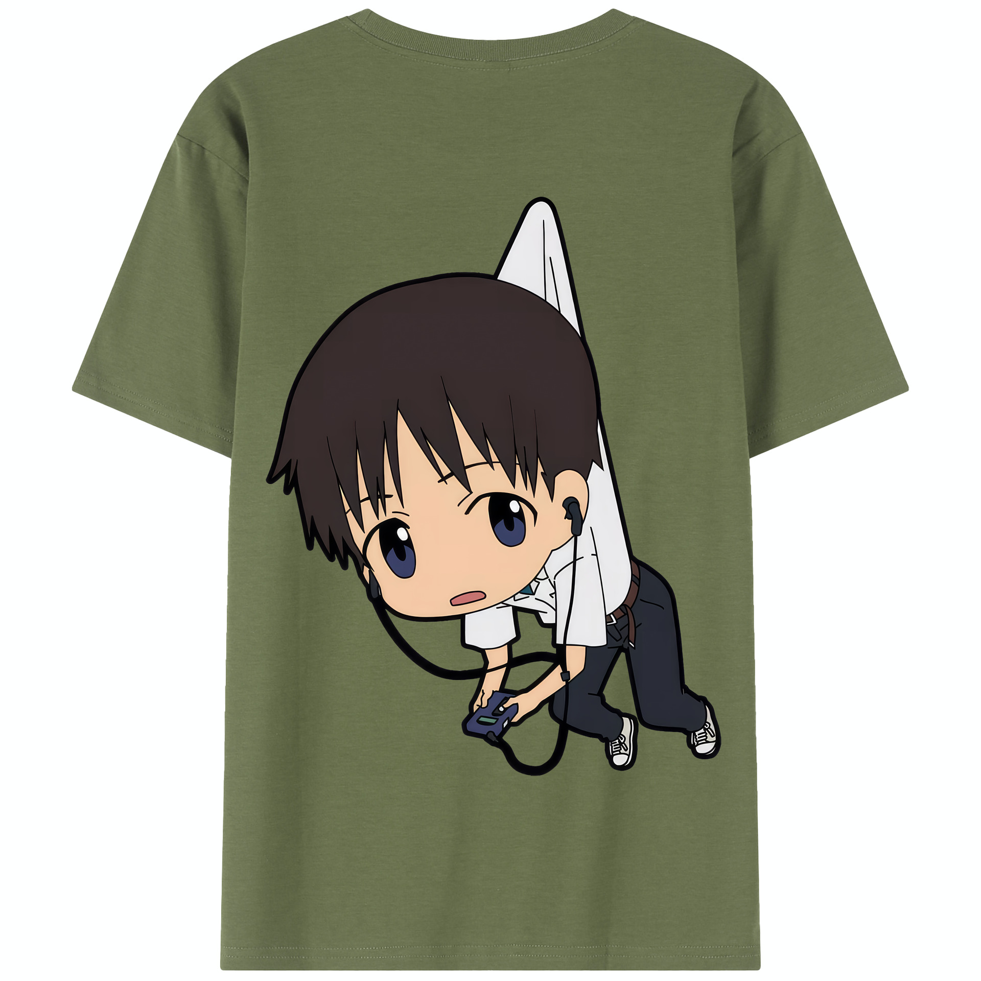 （画像用） EVA 新世紀エヴァンゲリオン 綿100％半袖Tシャツ（背面プリント）